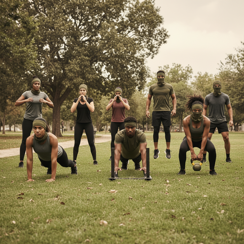 Functional Headgear - French Tery Millitary Green