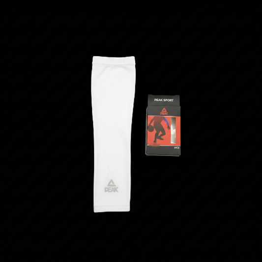Peak Arm Support White Black Background Square Format