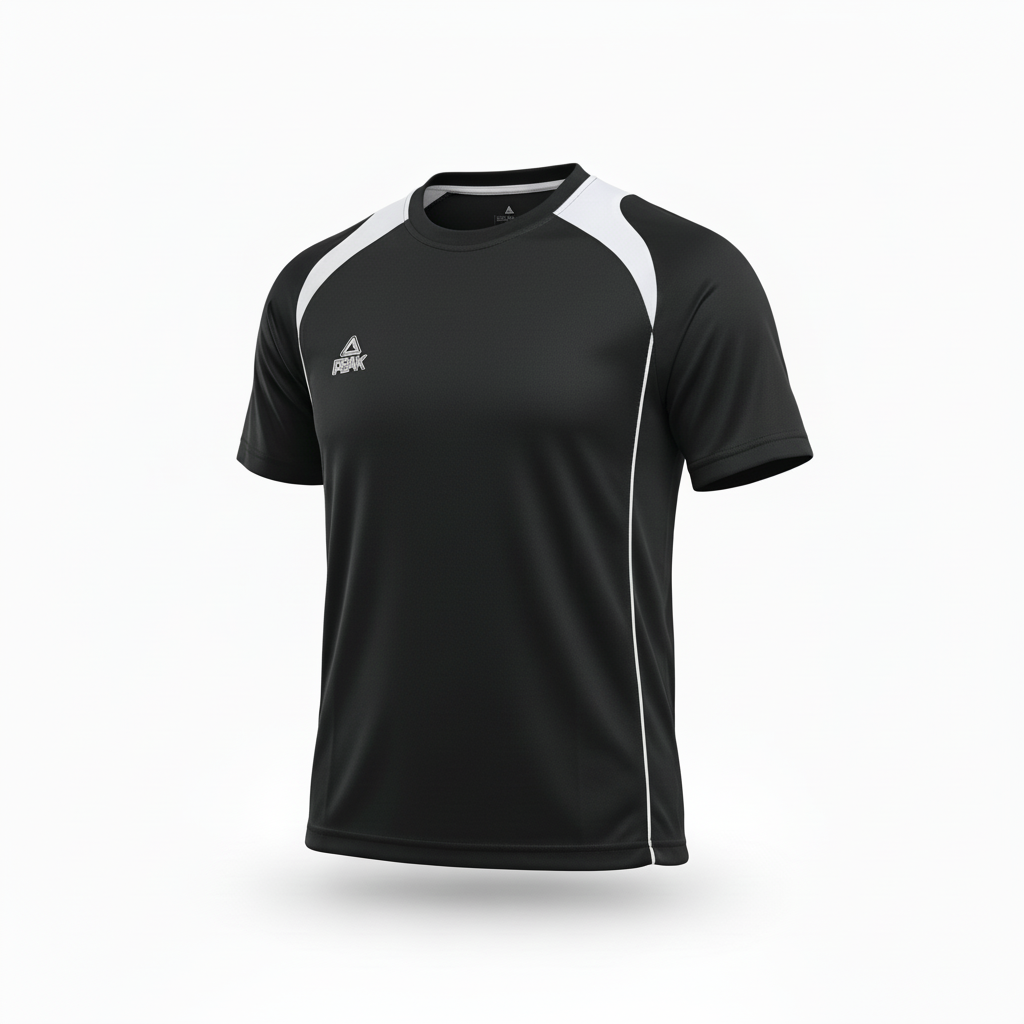 PEAK athletic t-shirt black