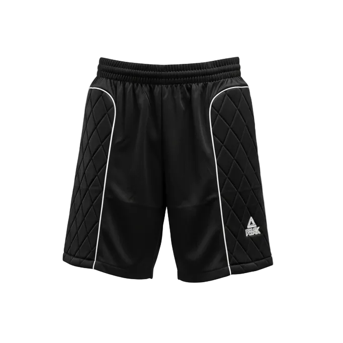 Peak Goalkeeper Shorts Front Ghost Mannequin