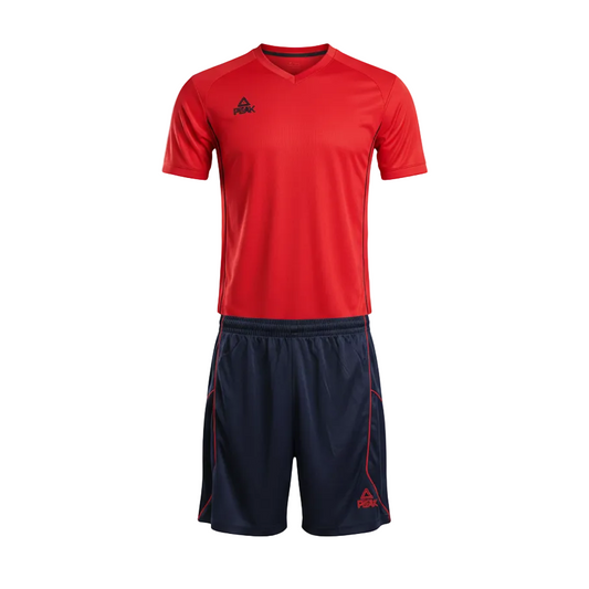PEAK Red & Navy Uniform - Ghost Mannequin White Background