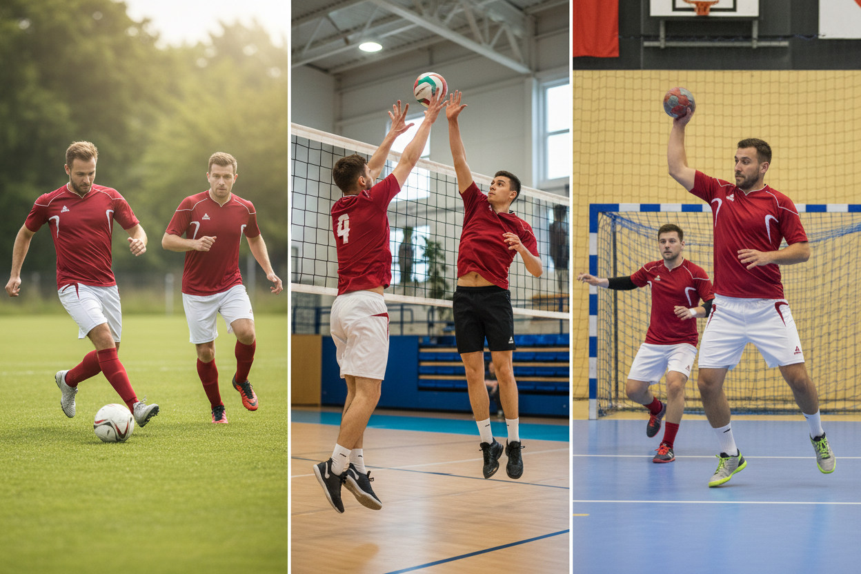 PEAK Uniform - 6 Players Football Volleyball Handball