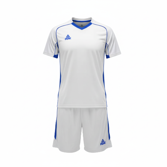 Peak Uniform Set – White & Royal Blue