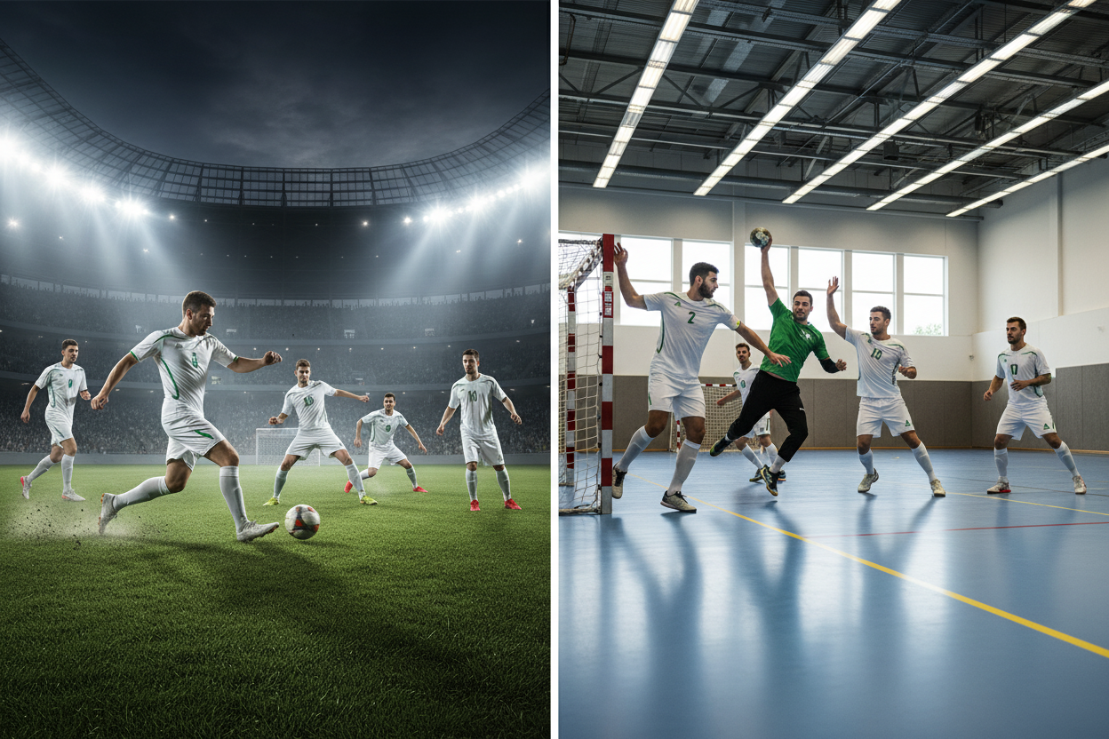 PEAK White & Green Arrow – Team of 6 – Football & Handball