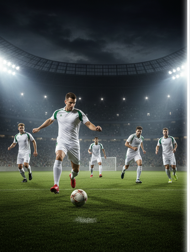 Uniform Peak Set White/Green TS4551