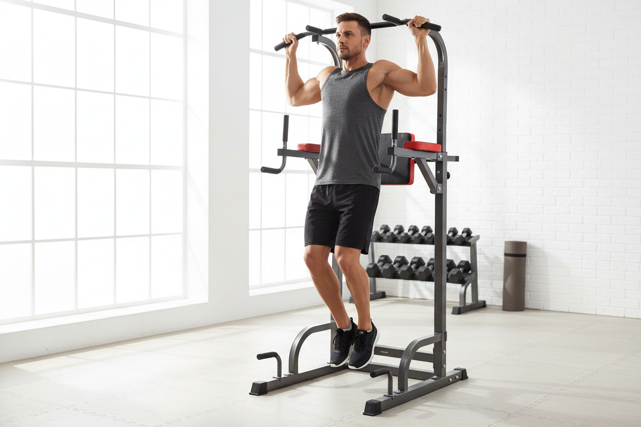 Person doing pull-ups