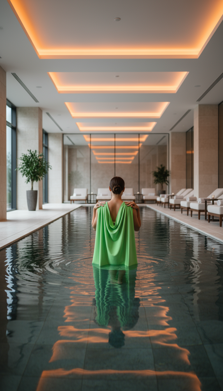 Microfiber Towel - Pistache 150/85cm