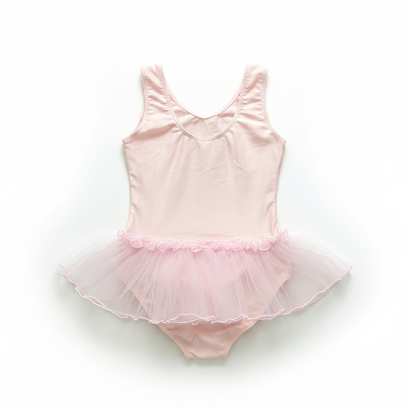 Pink Ballet Leotard Back View