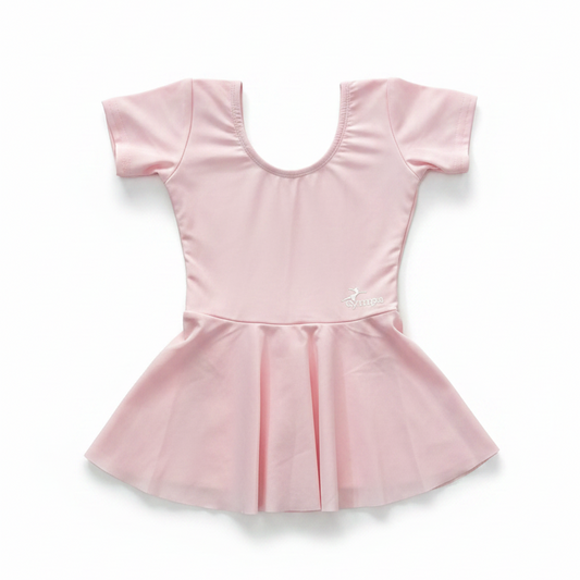 Pink Ballet Leotard - White Background