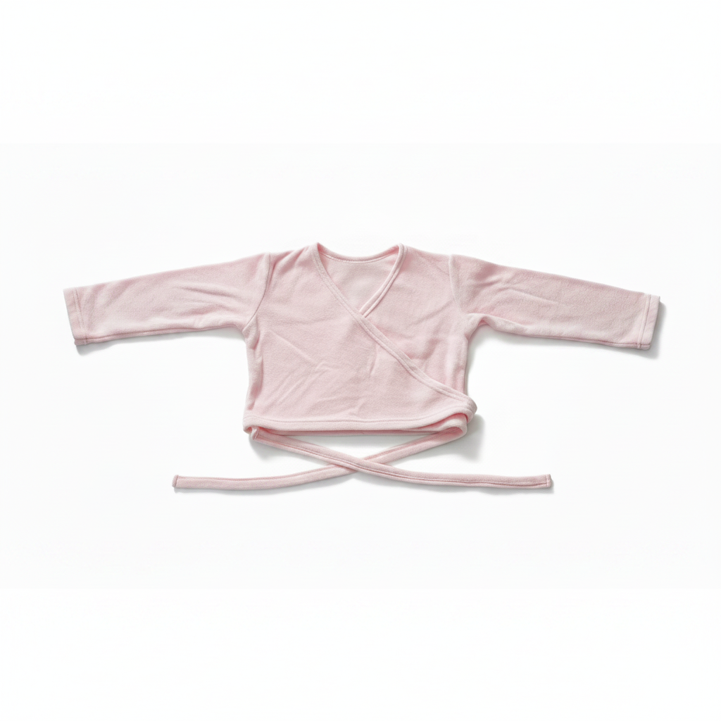 Pink Ballet Wrap Cardigan - Ironed