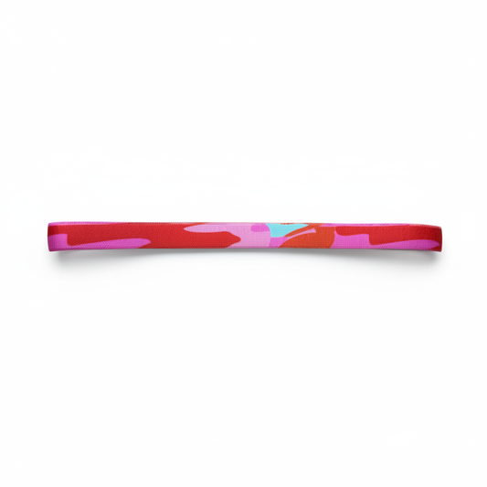 Pink Camo Headband Square White Background