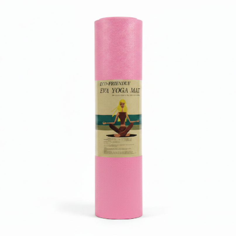 Pink Eco-Friendly EVA Yoga Mat