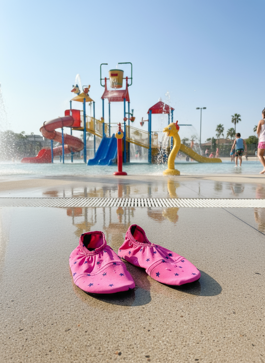 Flexy Slips Lycra Pink Star