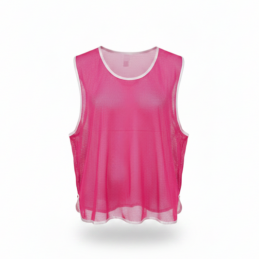 Pink Training Bib Ghost Mannequin