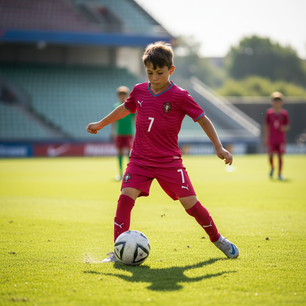Portugal 2026 Kid Football Lifestyle