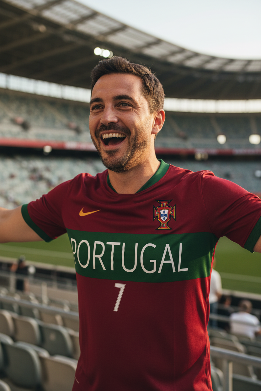 Portugal #7 Jersey – Fan Lifestyle