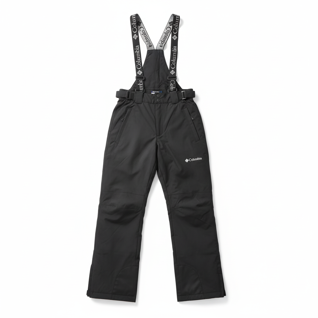 Product photo with white background - Columbia ski pants