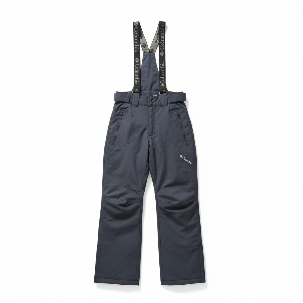 Product photo with white background - Columbia ski pants