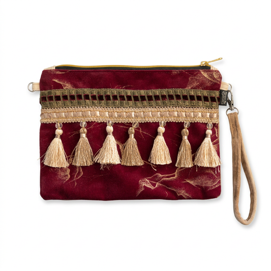 Professional wristlet photo on a white background