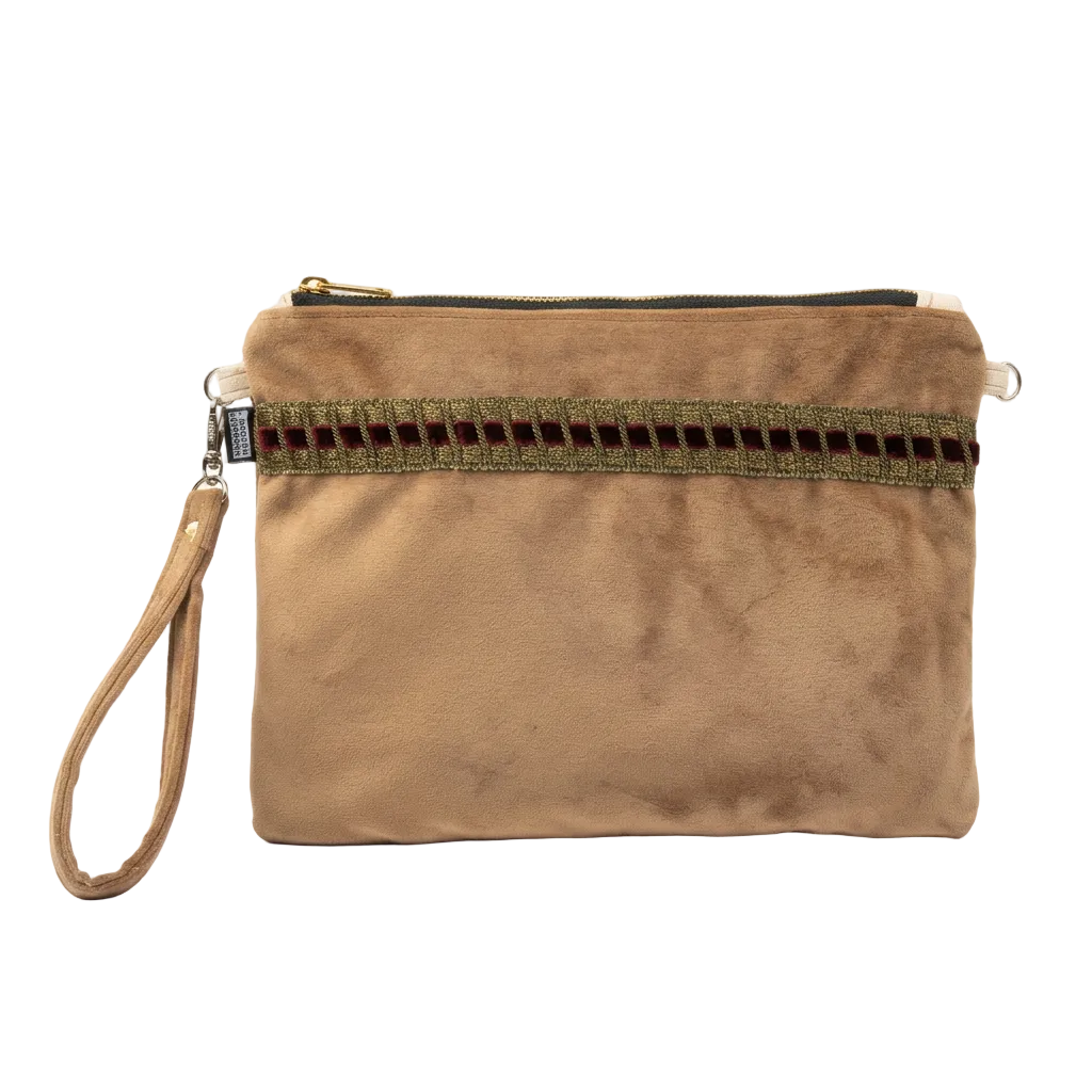 Professional wristlet product photo on a white background
