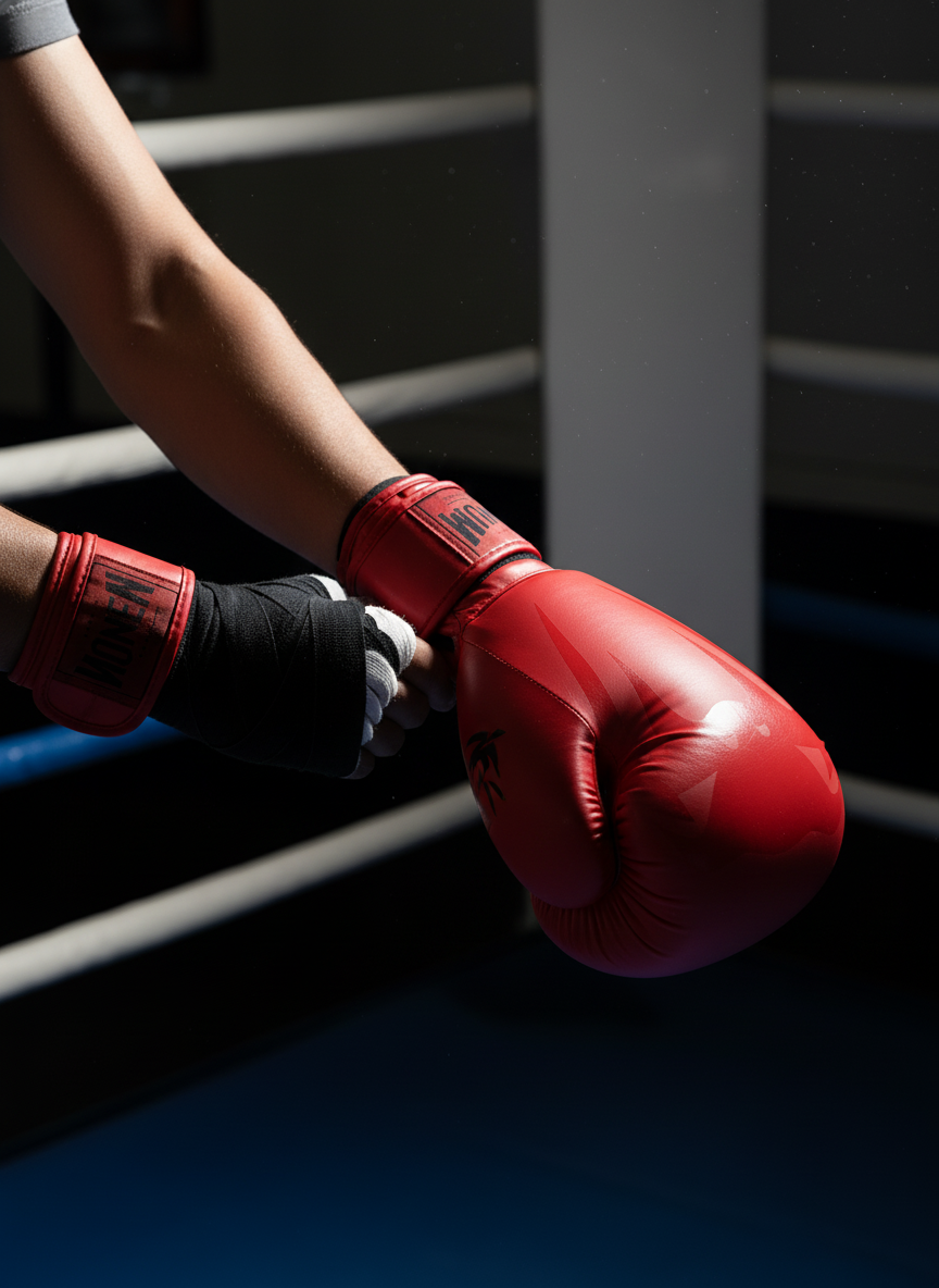 Boxing Gloves Venum  color red