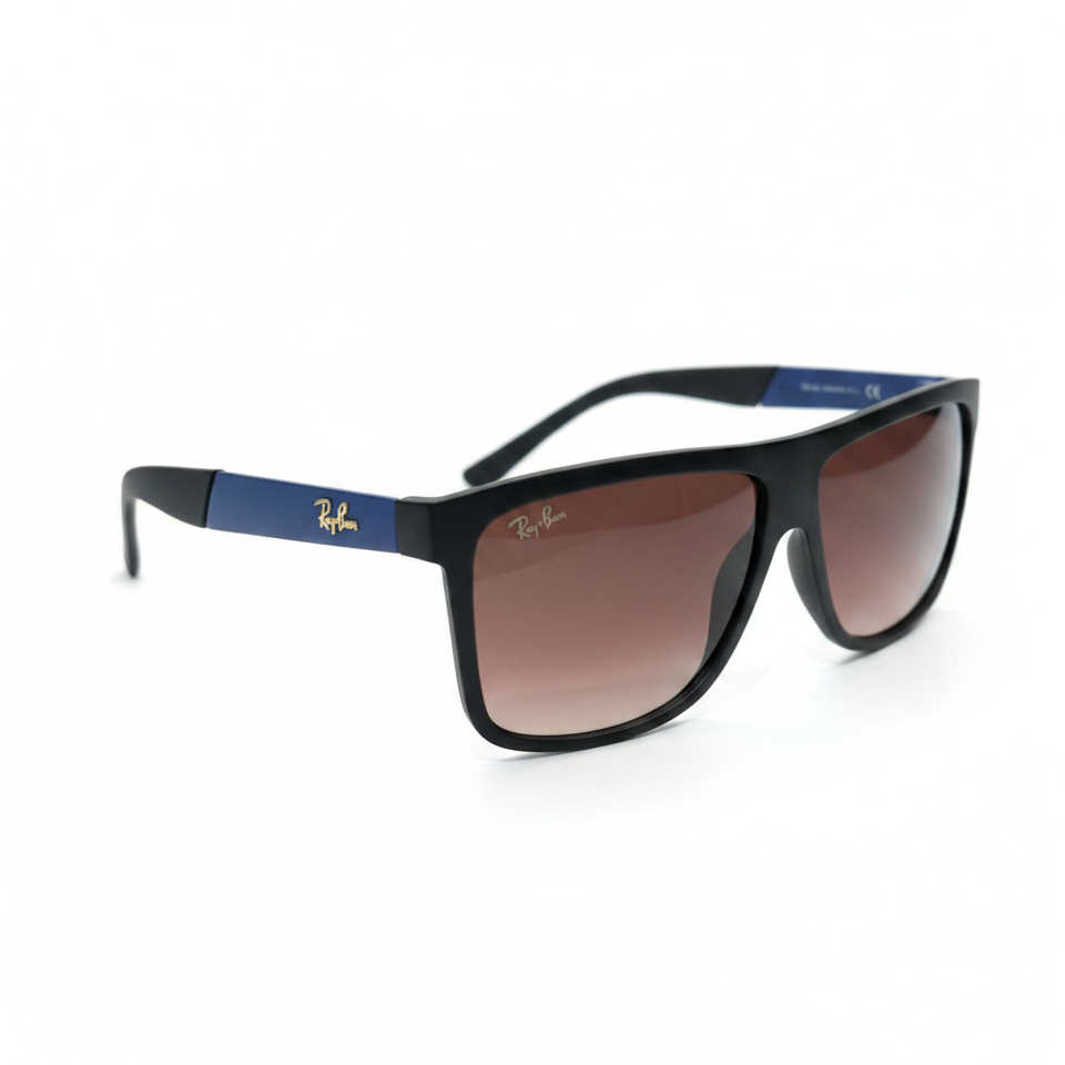 Sunglasses Black Blue/line
