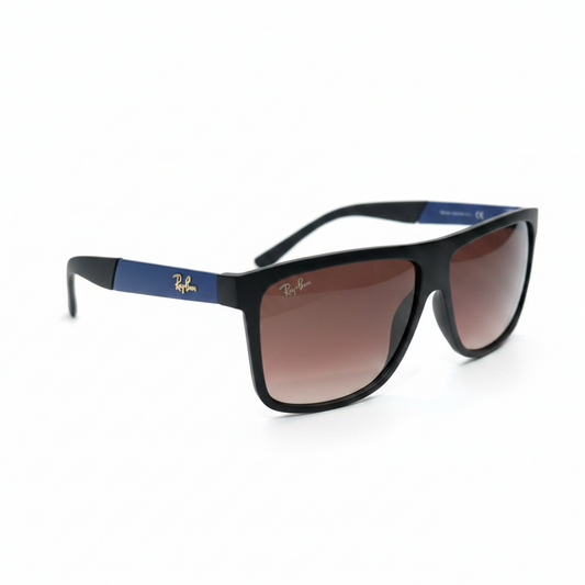 Sunglasses Black Blue/line