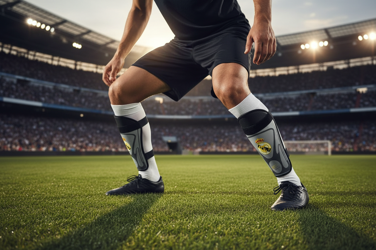 Real Madrid Shin Guards Lifestyle Photo