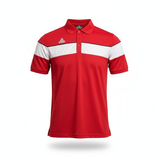 Red Peak polo no mannequin head