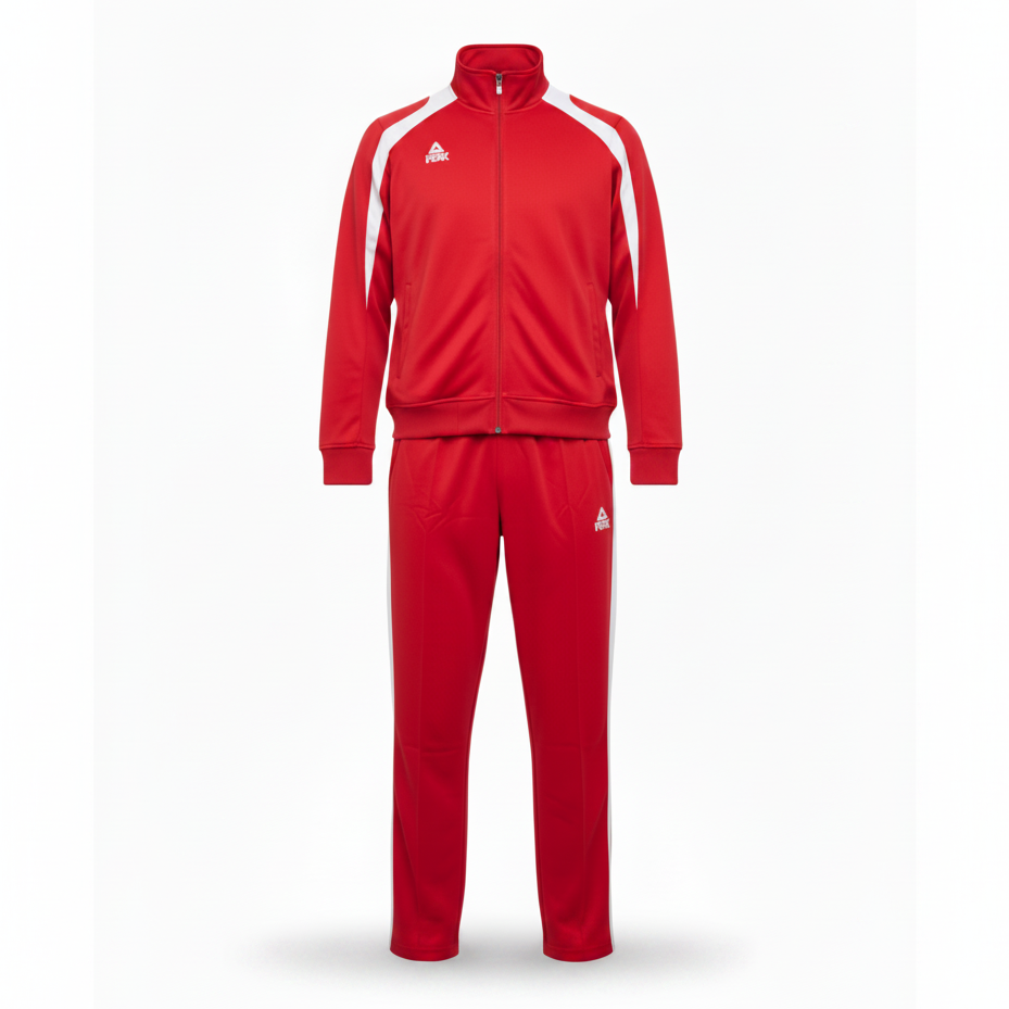 Red Tracksuit Set