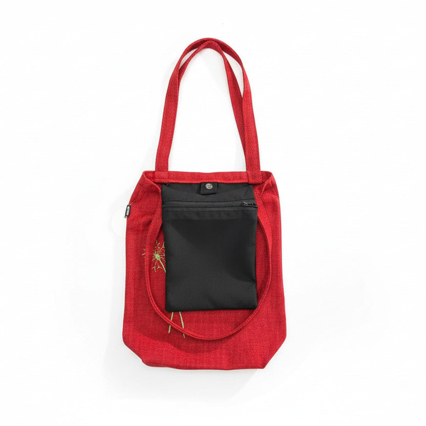Tote Bag Red MAKE A WISH