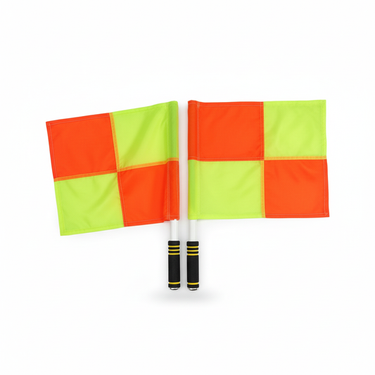 Referee Linesman Flags – White Background