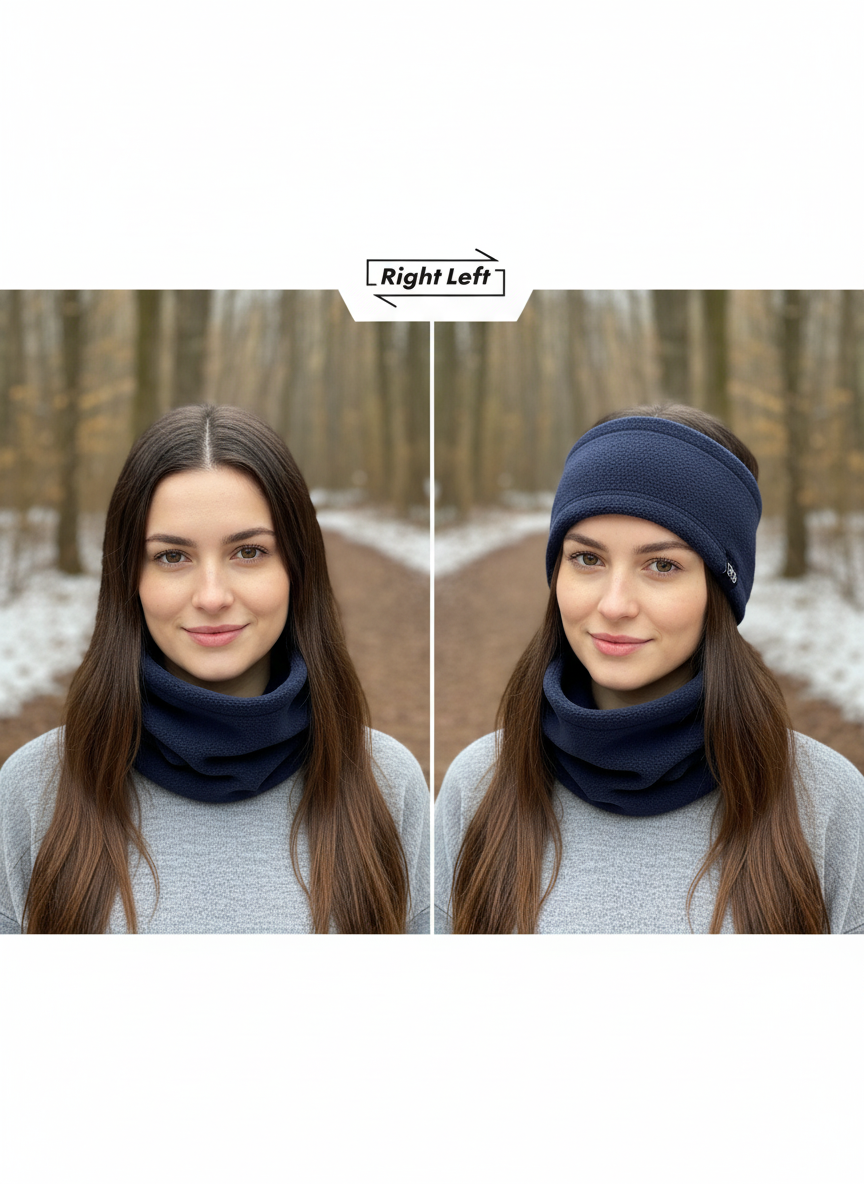 Functional Headgear - Fleece Grey