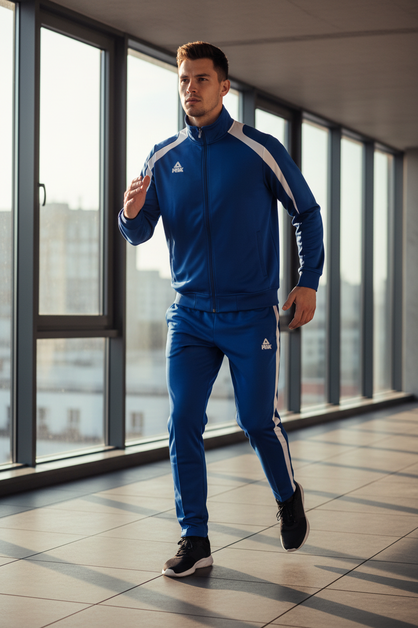 Royal Blue Tracksuit Lifestyle