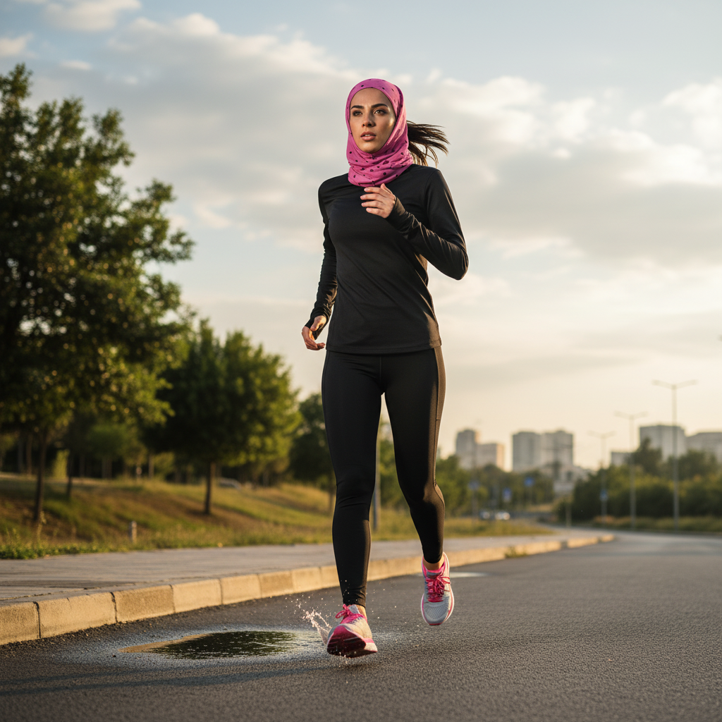 Functional Headgear - Lycra Stars Pink