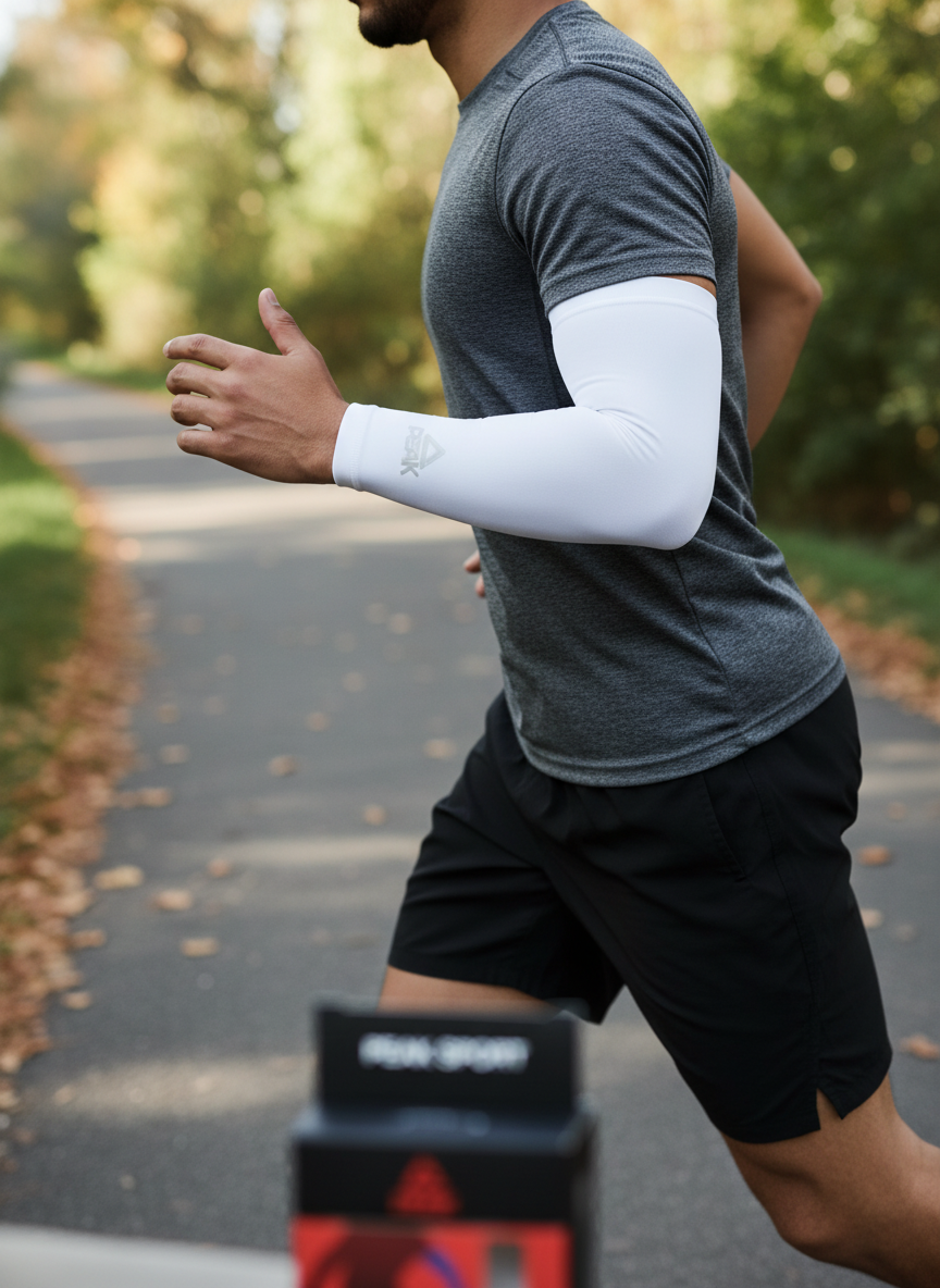 Running outdoors