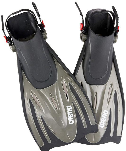 Arena Sea Fins Black/Silver 1E40555