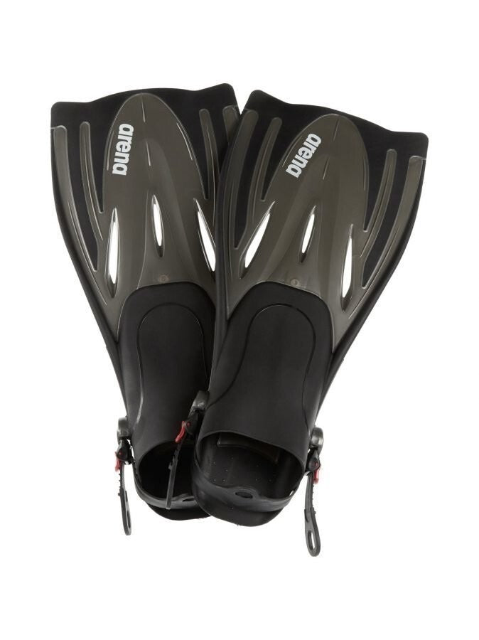 Arena Sea Fins Black/Silver 1E40555