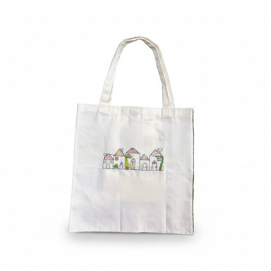 Tote Bag Off/White Houses