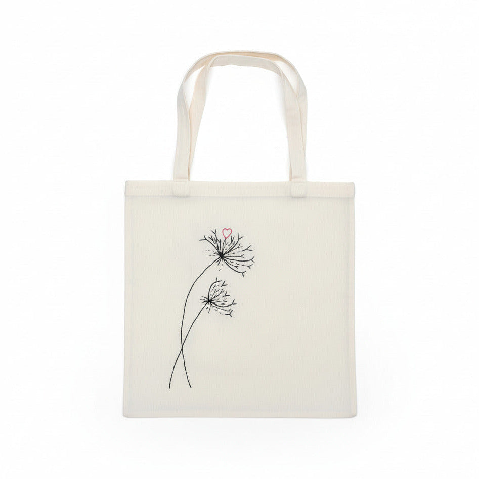 Tote Bag  Dandelion Design