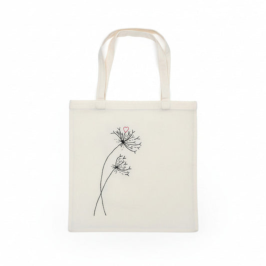 Tote Bag  Dandelion Design