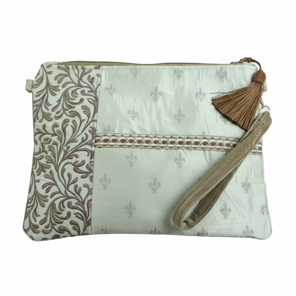 Clutch Brown/Gold