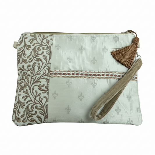 Clutch Brown/Gold