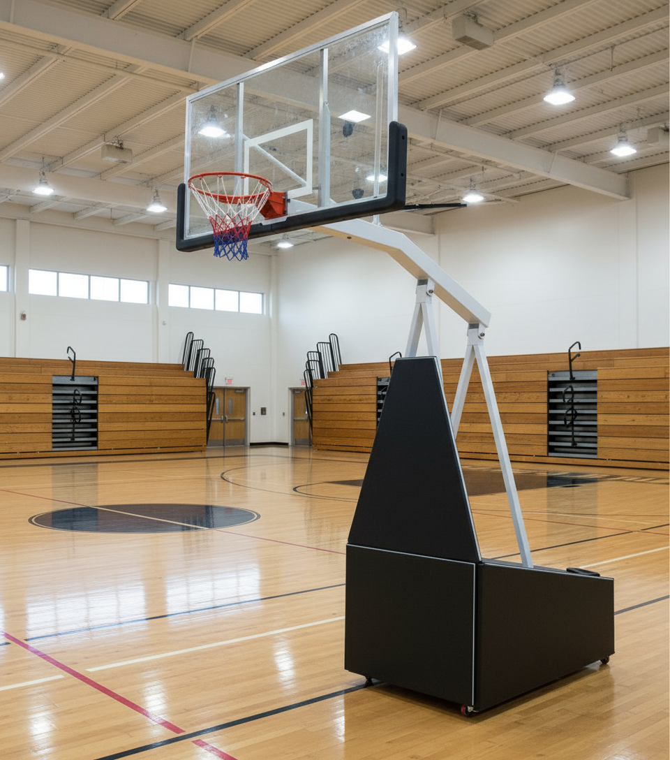 SG-2 Basketball Stand in School Court