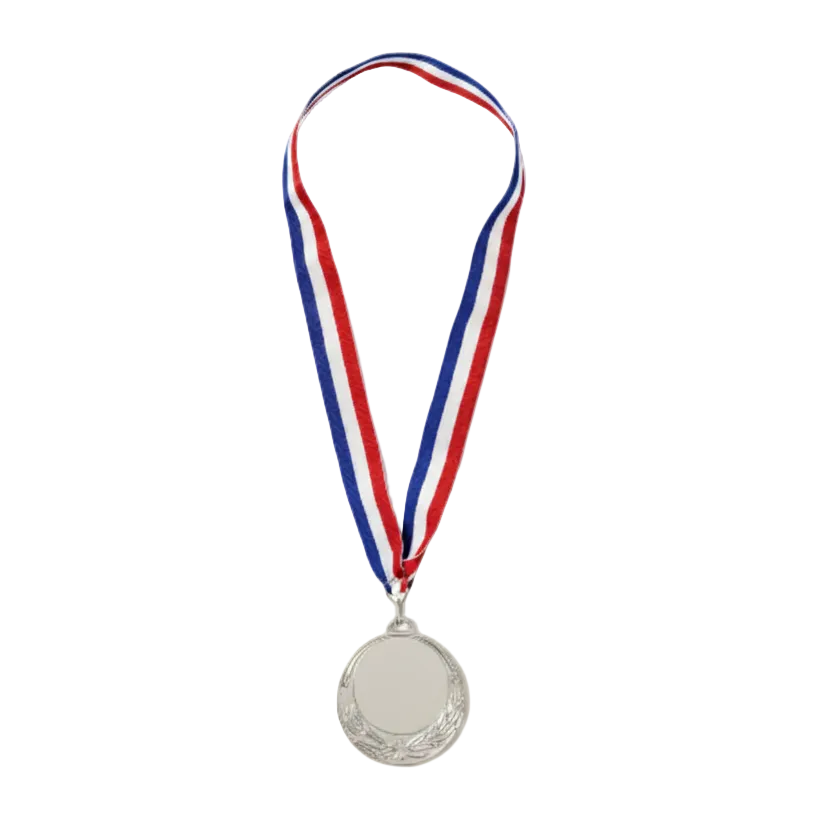 Silver Medal Side View
