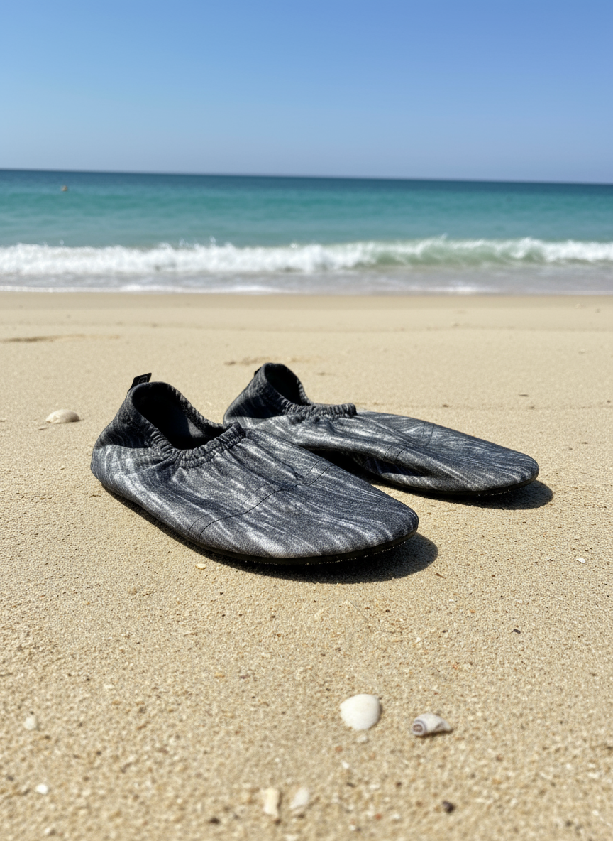 Flexy Slips Lycra Lines Grey