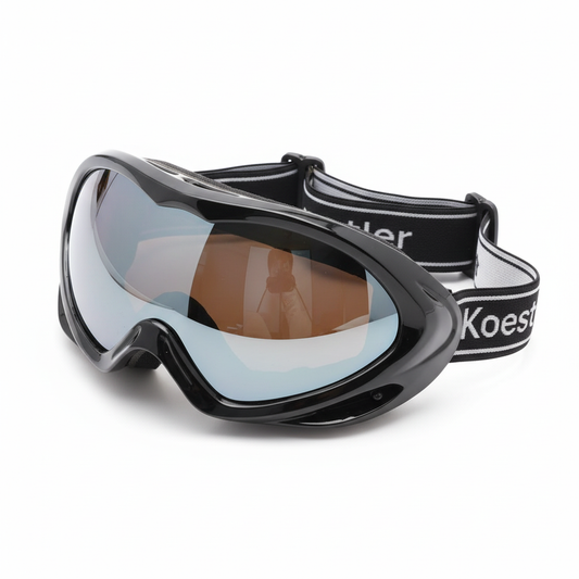 Ski Goggles - White Background