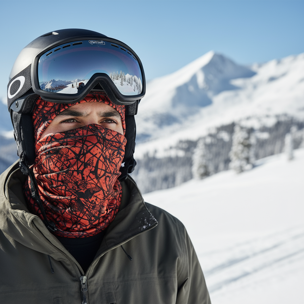 Functional Headgear - Lycra Spiderman Red