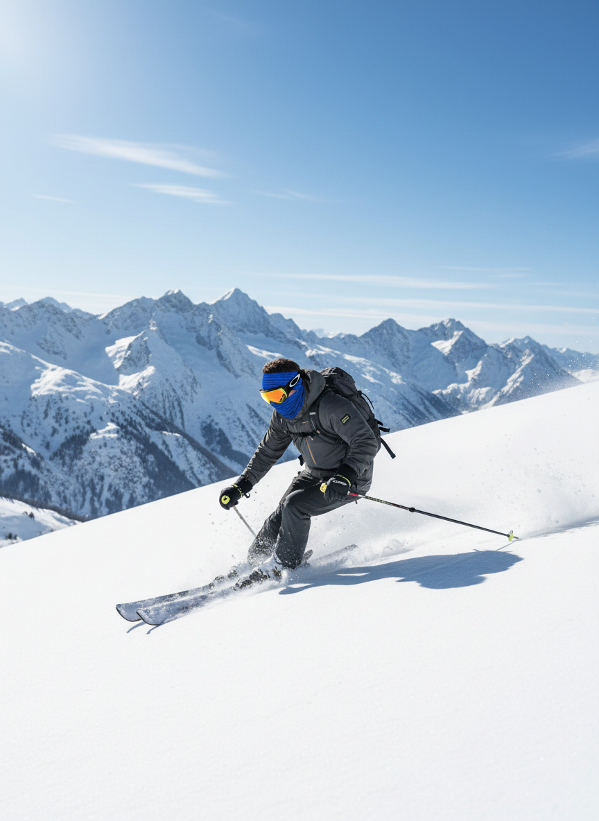 Functional Headgear - Fleece Blue