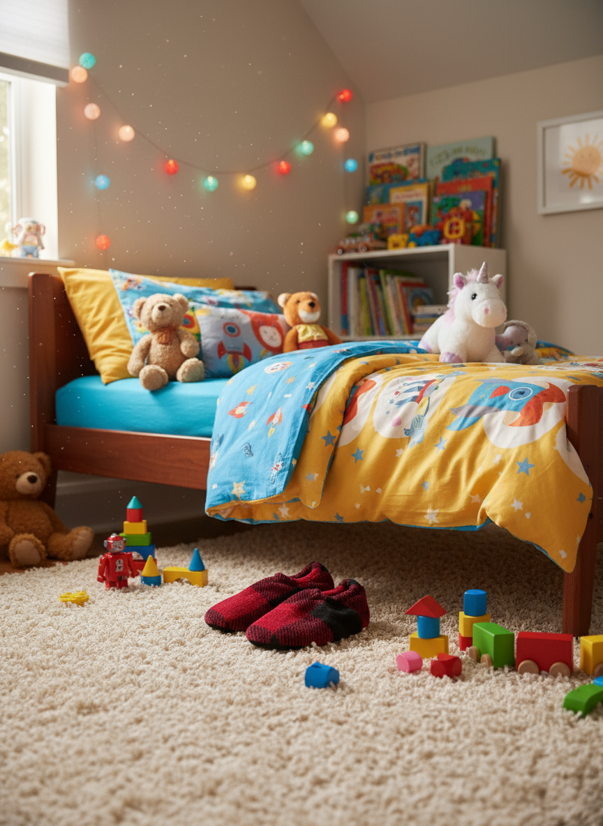 Flexy Slips Furr Carreau Red